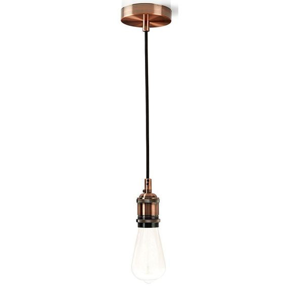 Luce da soffitto E27 color rame 1,50m Luce da soffitto E27 color rame 1,50m